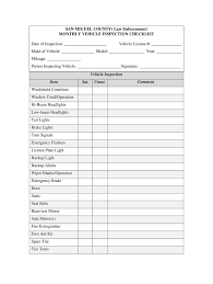 Customize this list for your workplace. Vehicle Inspection Checklist Pdf Fill Online Printable Fillable Blank Pdffiller