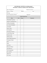 • is it hung on a bracket? Dot Commercial Vehicle Inspection Form