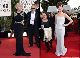 The Best And Worst Dressed At The Golden Globes Http Abcn Ws V7ddag Plus Bobble Head Anne Dresses Strapless Dress Formal Formal Dresses