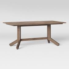 Newfield 72 Rectangle Farmhouse Dining Table Threshold Target Farmhouse Dining Table Farmhouse Dining Wooden Dining Tables