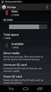 If you do have the sd card within your android device, the system should enable you access to unmount the chip. Unmount Sd Card Android Htc