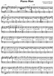 Billy joel's first major hit and his signature song, the song peaked at #25 on the billboard hot 100 chart in april 1974. Billy Joel Piano Man Sheet Music For Piano Download Piano Easy Sku Pea0011423 At Note Store Com
