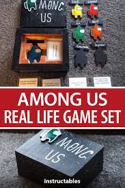 Real Life Among Us Game Set Birthday Activities Real Life Real Life Games