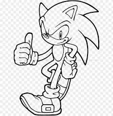 Sonic lost world went through many ideas and changes during the development process. Sonic Lineart By Mspotpourri On Deviantart Color Sonic Colori Png Image With Transparent Background Toppng