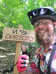 Took my Growler to a special trail here in michigan. Halfway between the  Equator and the North poll