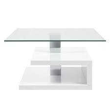 It can be used as a coffee table or as a side table. Paris White High Gloss Glass Coffee Table Occasional Tables Fads