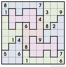 Daily sudoku puzzles by krazydad. Daily Sudoku Solve This Puzzle At Krazydad Tough Jigsaw Sudoku