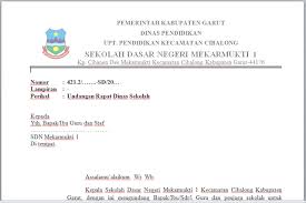Contoh surat undangan kegiatan adiwiyata. Sentra Pendidikan Contoh Surat Undangan Rapat Dinas Dan Daftar Hadir Rapat