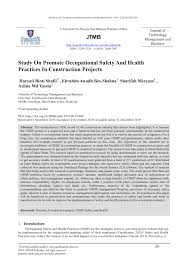 The notification requirements of occupational poisoning or occupational disease shall apply to the industries specified in the first schedule, occupational safety and health act 1994. Https Publisher Uthm Edu My Ojs Index Php Jtmb Article Download 5371 3255
