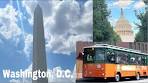 INSIDE HOP ON HOP OFF WASHINGTON DC TOURS | OLD ... - YouTube