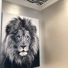 Black And White Lion Canvas Print African Lion Black And White Blue Eyes Lion Canvas Print Etsy In 2020 Black And White Lion Lion Canvas Black And White Wall Art