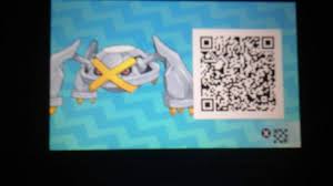 Metagross Shiny Pokemon Sun Qr Codes Pokemon Pokemon Sun