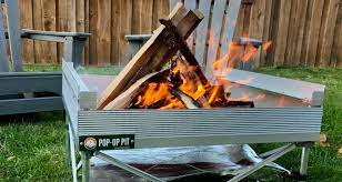 Grab a red hot fire flower to have an endless supply of flaming fireballs at your disposal. Fireside Outdoor Pop Up Fire Pit Review 50 Campfires