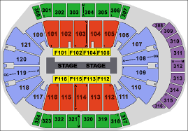 Jacksonville Veterans Memorial Arena Seat Map Pin