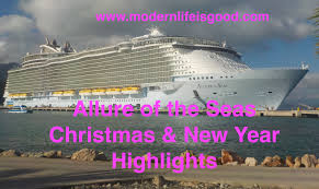 Allure Of The Seas New Year Christmas Biggest Cruise Ship Cruise Travel Romantic Cruise