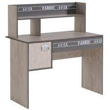 Entdecke hier bürostühle schreibtische büroschränke. Schreibtisch Fabien 8 108x114x56cm Esche Grau Regalaufsatz Expendio