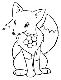 These great fox coloring pages include coloring pages of the kit fox, red fox, gray fox, and more. Kitsune Coloring Book Page By Lunarspoon On Deviantart 158423 Red Coloring Home
