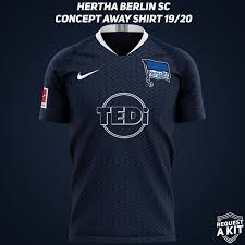 The lack of sponsors (at least for now) makes the kits quite plain, too. Request A Kit On Twitter Hertha Berlin Sc Concept Home Away And Third Shirts 19 20 Requested By Ohbobbiedeniro Hertha Herthabsc Herthauk Hahohe Herthainternational Landerspiele Fm19 Wearethecommunity Download For Your Football Manager Save