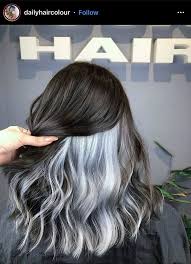 Not Mine Hair Color Underneath Under Hair Dye Aesthetic Hair