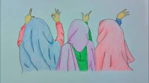 Check spelling or type a new query. Wow Keren Cara Menggambar Anime Trio Ukhti Bersahabat Youtube