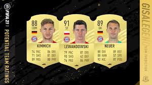 Joshua kimmich fifa 21 has 3 skill moves and 4 weak foot, he is. Fifa 21 Bayern Munich Rating Predictions 91 Lewandowski 89 Neuer 88 Kimmich 87 Muller 87 Thiago Youtube