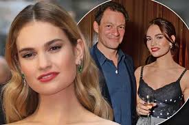 Lily James 'to release single' which she recorded to 'shake off' Dominic  West scandal