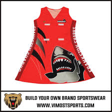 Custom Design Netball Singlet Shirts And Dress Supplier
