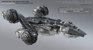Ben Procter Online Portfolio Prometheus Magellan Ext 110316 Colorschemesketching3 Shark Ext Space Ship Concept Art Spaceship Concept Concept Art Gallery