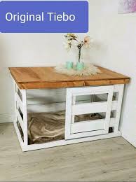 Hundebox Kennel Holzbox Landhaus Stil Weiss In Schleswig Holstein Kaltenkirchen Ebay Kleinanzeigen Hundebox Hundehaus Ideen Hundebett Diy