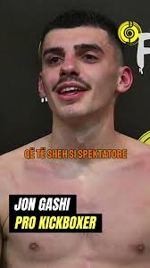 Jon Gashi flet pas ndeshjes së tij në @Fury Fight Club . . . #albania...