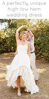 High Low Ruffle Hem Wedding Dress Custom Made By Peppermint Pretty On Etsy Wedding Dresses High Low Wedding Dress Patterns Hem Wedding Dress