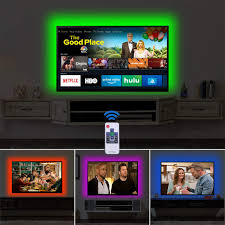 Pc Monitor Bias Lighting With 20 Static Colours And Rf Remote Control Led Strip Behind Tv Led Lighting 2m Led Light Strip Usb Tv Backlight For 32 43 Inch Hdtv Led Strips