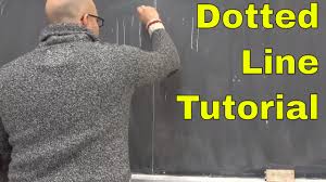 Deffine your plot lines on yaxis like this. How To Draw Dotted Lines Like Walter Lewin Easy Tutorial Youtube