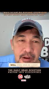 Never lose hope. Kung will ni Lord, darating yan. , #dailybraddevotions,  #PastorJeff