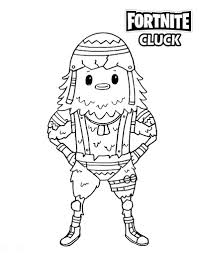 Every fortnite skin season 1 7 fortnite drawing at getdrawings fortnite battle royale mobile gratuit com free. Little Cluck Fortnite Coloring Page Free Printable Coloring Pages For Kids