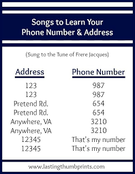 8 Ways To Teach Children Their Address And Phone Number Teaching Kids Kids Learning Help Kids Learn