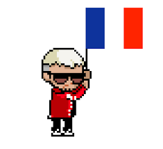 794 x 794 gif 91 кб. France Pixel Sticker For Ios Android Giphy