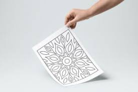 To download our free coloring pages, click on the mandala you'd like to color. Flower Rectangular Mandala For Kids Graphic By Medelwardi Creative Fabrica