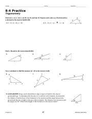 6th grade social studies worksheets. Pdf Telecharger 8 4 Practice Trigonometry Pg 27 Answers Gratuit Pdf Pdfprof Com