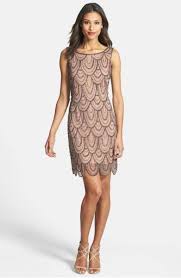 Embellished Mesh Sheath Dress Pisarro Nights Today S Fashion Item Art Deco Bridesmaid Dresses Mesh Cocktail Dress Beautiful Dresses