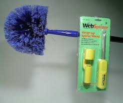 Webster 14 Extending Pole With Bristle Head Web Removing Spinner