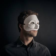 Arlecchino Harlequin Mask Template: Commedia Dell' Arte Papercraft (PDF  Pattern) Theatrical Paper Mask