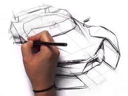 Birds Eye View Drawing Car Car Design Sketching In Bird Eye View Car Design Sketch Car Design Concept Car Design