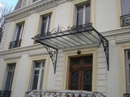 Marquises Ferronnerie D Art Auvent Porche Porte Entree Maison Toit Terasse