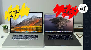 Apple 13 inch macbook pro early 2015 intel core i5 2.7 ghz 8gb ram 128gb ssd. Comparing Apple S 2019 16 Inch Macbook Pro Versus The 17 Inch Macbook Pro Appleinsider