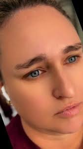 This is ombré powder with custom hairstrokes