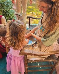 First day of school! First day of school! Our Waldorf homeschool group  started up again for the fall season and my heart is so happy to be back in  this magical place