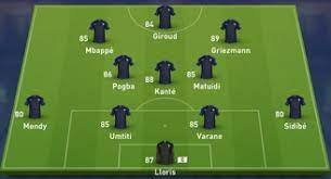 France Fifa 18 World Cup Guide Squad Player Ratings Tactics Formation Tips