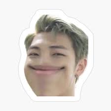 "Bts namjoon sticker" Poster for Sale by Lunarxci