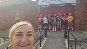 🔴⚪️🔵 Sunday Long Run 🌦 Three groups out this morning covering 10K, 10  mile and Half+. With events